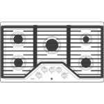 GE Profile Series 36″ Built-In Gas Cooktop PGP7036DLBB - Image 3