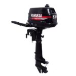 Hangkai Water Cooled 2 Stroke 6HP Outboard Motor Petrol Powered Engine - Image 2