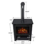 Real Flame Hollis 32″ Electric Fireplace - Image 6