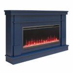 Novogratz Waverly Wide Mantel Electric Fireplace - Image 3