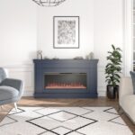 Novogratz Waverly Wide Mantel Electric Fireplace - Image 4