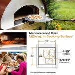 Fontana Forni Marinara Wood-Fired Pizza Oven – Anthracite – FTMARIN-A - Image 8