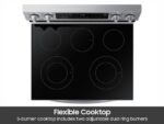 Samsung 6.3 Cu. Ft. Smart Freestanding Electric Range NE63A6311SS - Image 6