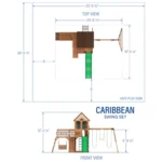Backyard Discovery Caribbean Swing Set - Image 7