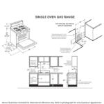 GE 30″ Freestanding Gas Range - Image 15