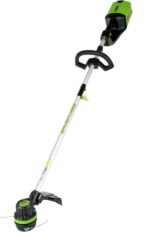 Greenworks 80V 21” Lawn Mower, 13” String Trimmer, and 730 Leaf Blower - Image 3