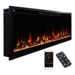 Modern Ember Aerus 50-in Smart Linear Electric Fireplace - Image 4