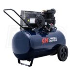 Campbell Hausfeld 3.7-HP 30-Gallon Cast-Iron Air Compressor VT6271 - Image 2