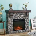 Festivo 44 in. Freestanding Electric Fireplace - Image 2