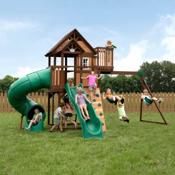 2200043_HERO-3-600x600-1.jpg Backyard Discovery Skyfort III Swing Set - Image 1