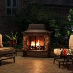 Sunjoy Farmington Wood Burning Fireplace - Image 3