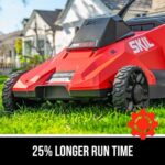 Skil PWR CORE 40-volt, 20-in Self-Propelled Battery Walk Mower with (1) 6 Ah Battery Included | SM4910C-11 - Image 3
