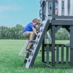 Whispering Point Outdoor Wooden Swing Set with Shipping & Assembly Included - Image 9