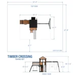 Backyard Discovery Timber Crossing Swing Set - Image 7