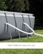 Intex Ultra Frame Rectangular Above Ground Swimming Pool Set - Image 10