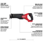 Milwaukee M18 FUEL Cordless Brushless 5 Tool Combo Kit - Image 5