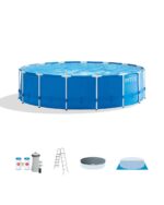 Intex 15ft x 48in Metal Frame Pool Set - Image 2