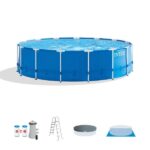 Intex 15ft x 48in Metal Frame Pool Set