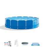 Intex 15ft x 48in Metal Frame Pool Set