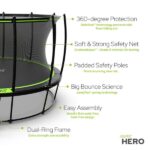 JumpFlex Hero Round Outdoor Backyard Trampoline - Image 5
