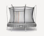 Vuly Safe Outdoor Trampoline Round Springless Trampolines With Safety Enclosure Net