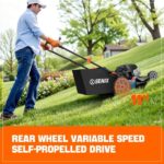 SENIX LSSG-H2 22-Inch Self Propelled Gas Lawn Mower with 163 cc 4-Cycle Engine - Image 6