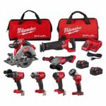 MILWAUKEE Cordless Tool Combination Kit: 7 Tools, 18 V DC Volt, Battery Included, M18 FUEL™, M18™ - Image 2