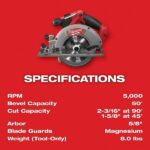 MILWAUKEE Cordless Tool Combination Kit: 7 Tools, 18 V DC Volt, Battery Included, M18 FUEL™, M18™ - Image 3