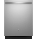 GE – 24″ Top Control Built-In Hybrid Tub Dishwasher with Dry Boost – Stainless Steel - Image 2