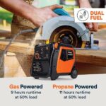Generac iQ5200 5200W Dual Fuel Portable Inverter Generator - Image 5