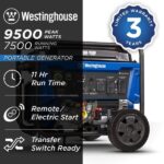 Westinghouse WGen7500c 9500 Peak Watt Portable Generator - Image 3