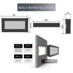 Touchstone Sideline 36-inch Electric Fireplace - Image 5