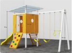 Avenlur Forest Modern Backyard Outdoor Swing Set - Image 5