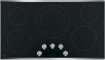 GE 36″ Built-In Electric Cooktop JP3036SLSS - Image 5