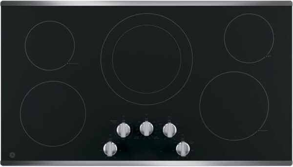 41SMAL0qefL._AC_SL1000_-600x343-1.jpg GE 36″ Built-In Electric Cooktop JP3036SLSS - Image 1