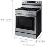 Samsung 6.3 cu. ft. Smart Freestanding Electric Range with No-Preheat Air Fry NE63A6711SS - Image 3