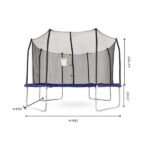 Skywalker Trampolines 14′ Square Trampoline with Enclosure - Image 2