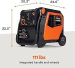 Generac iQ3800 3.800-Watt Dual Fuel Portable Inverter Generator - Image 4