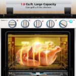 Camplux 21 Inches RV Stove Gas Range Oven 3 Burners Cooktop - Image 5