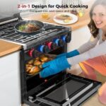 CAMPLUX 2-in-1 RV Propane Oven Stove - Image 3