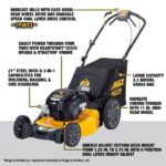 DEWALT 21″ 163cc Self-Propelled Lawn Mower - Image 4