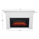Real Flame Alcott 75″ Landscape Electric Fireplace - Image 5
