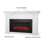 Real Flame Alcott 75″ Landscape Electric Fireplace - Image 6