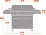 Monument Grills 6-Burner Propane Gas Grill 77352 - Image 7