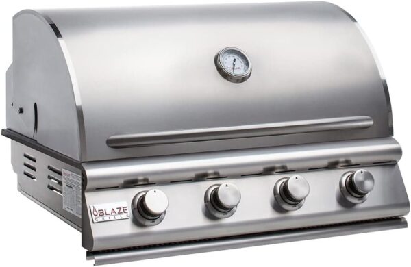 51Bz0IhpN9L._AC_SL1000_-600x390-1.jpg Blaze 32 In. 4 Burner Prelude LBM Gas Grill - Image 1
