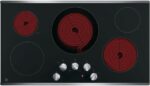 GE 36″ Built-In Electric Cooktop JP3036SLSS - Image 4