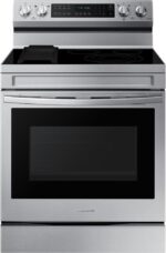 Samsung 6.3 cu. ft. Smart Freestanding Electric Range with No-Preheat Air Fry NE63A6711SS - Image 2