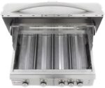 Blaze 32 Inch 4-Burner LTE Gas Grill with Rear Burner and Built-in Lighting System - Image 9