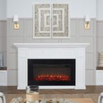 Real Flame Alcott 75″ Landscape Electric Fireplace - Image 9