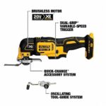 DEWALT Cordless Tool Combination Kit: 6 Tools, 20 V DC Volt, Battery Included, 20V MAX* XR®, 31AC52 - Image 5
